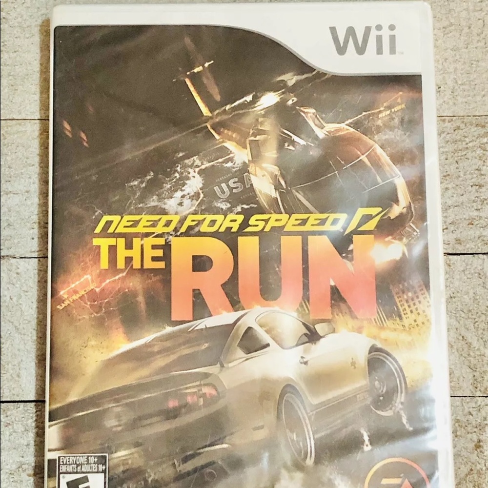 Need for Speed: The Run Nintendo Wii 2011 New Sealed Racing Video Game 🚦